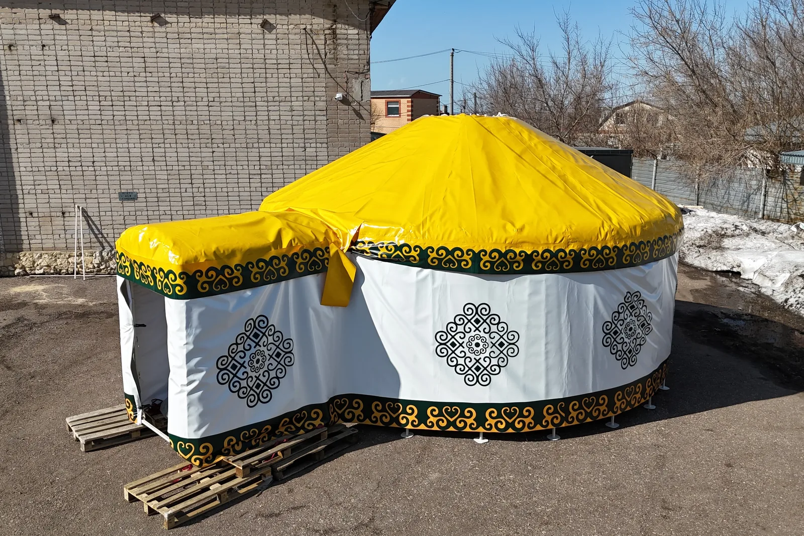 Юрты Башкирии, аэросъёмка