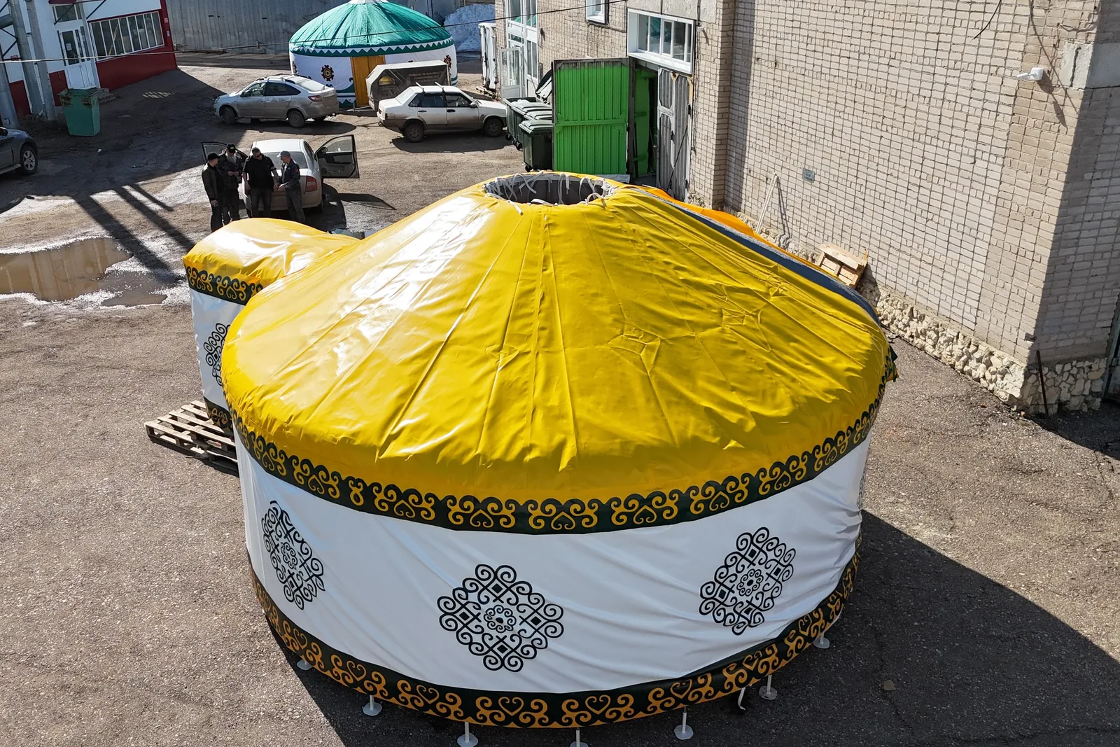 Юрта Башкирии, аэросъёмка