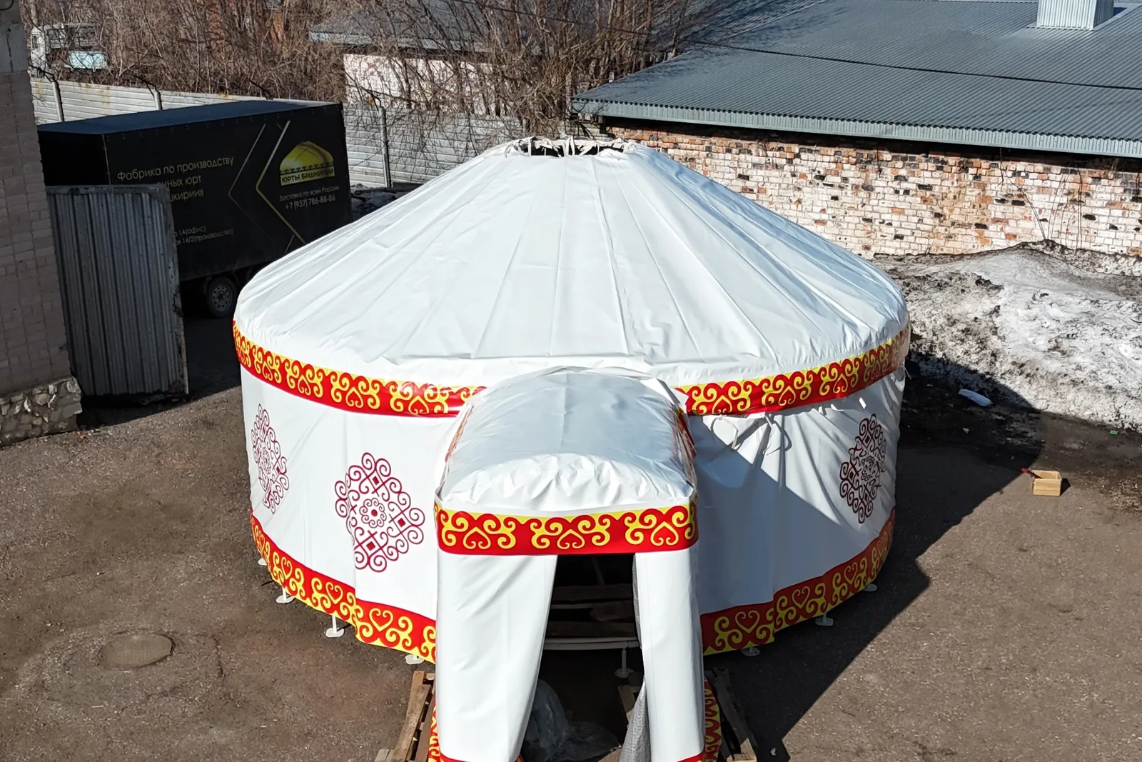 Юрта Башкирии, аэросъёмка