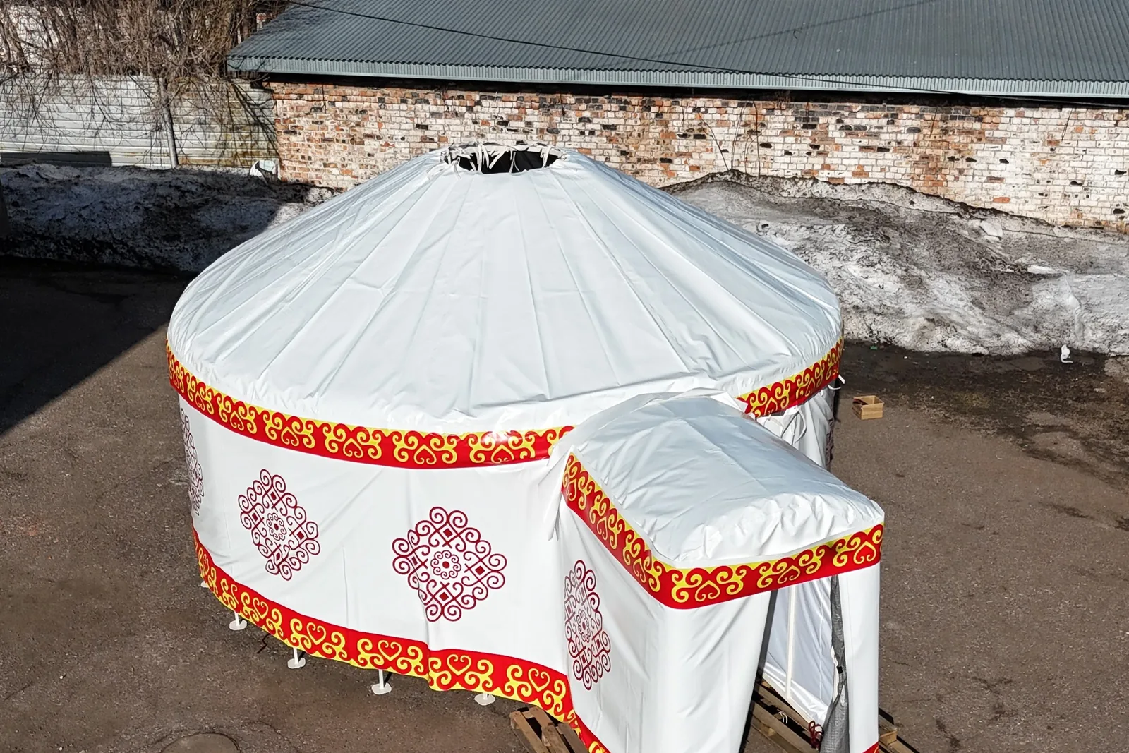 Юрта Башкирии, аэросъёмка