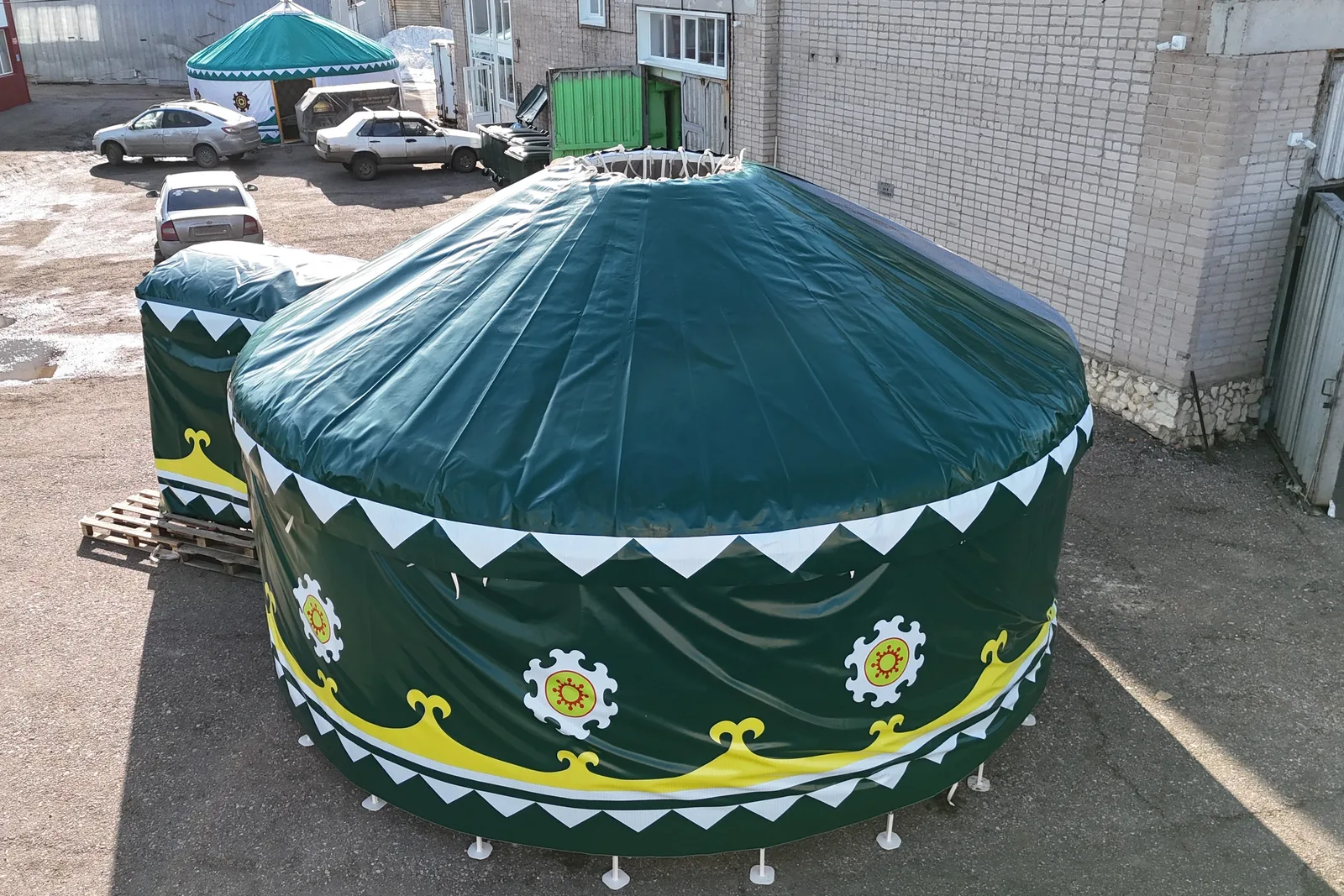 Юрта Башкирии, аэросъёмка
