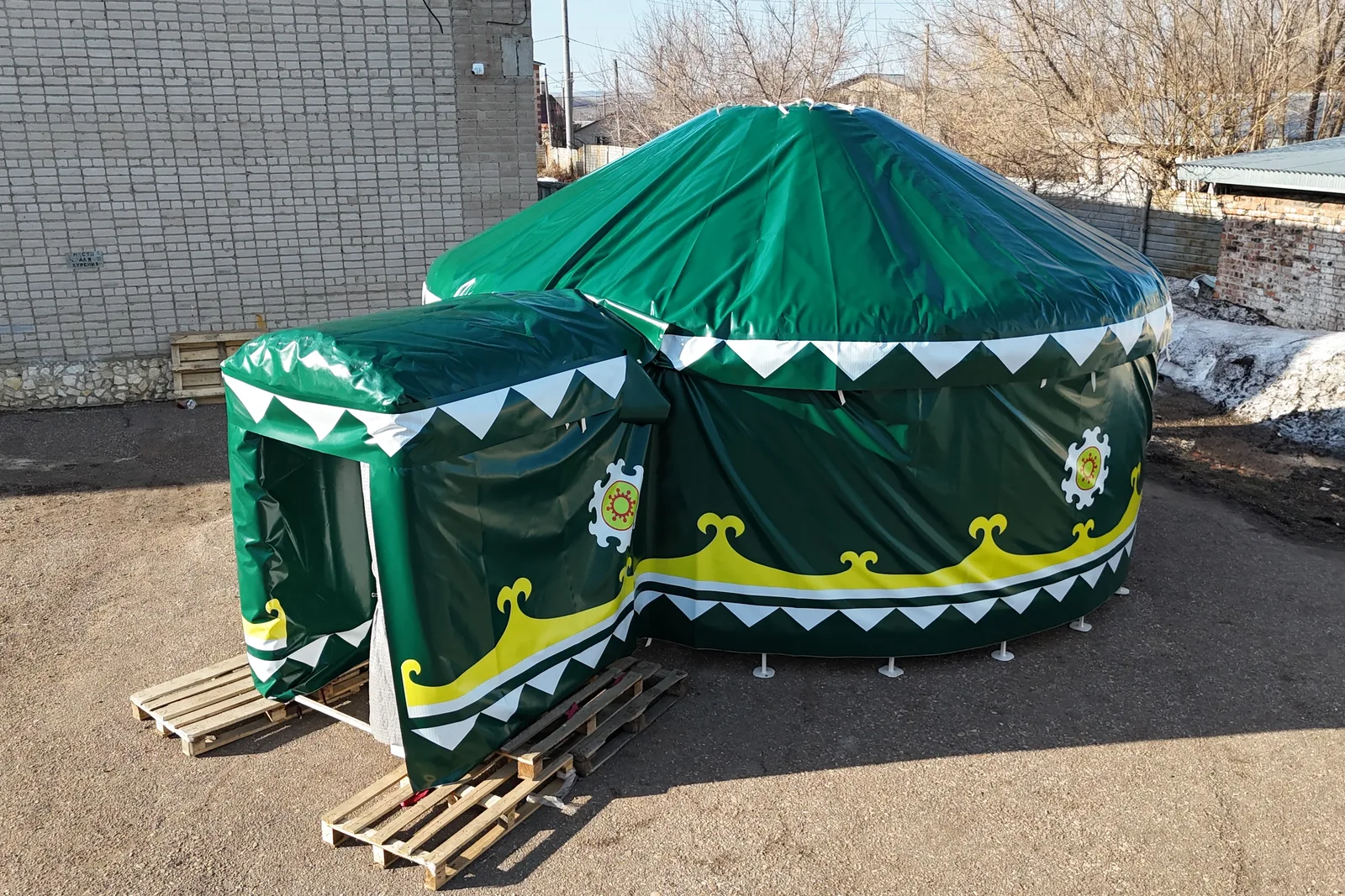 Юрта Башкирии, аэросъёмка