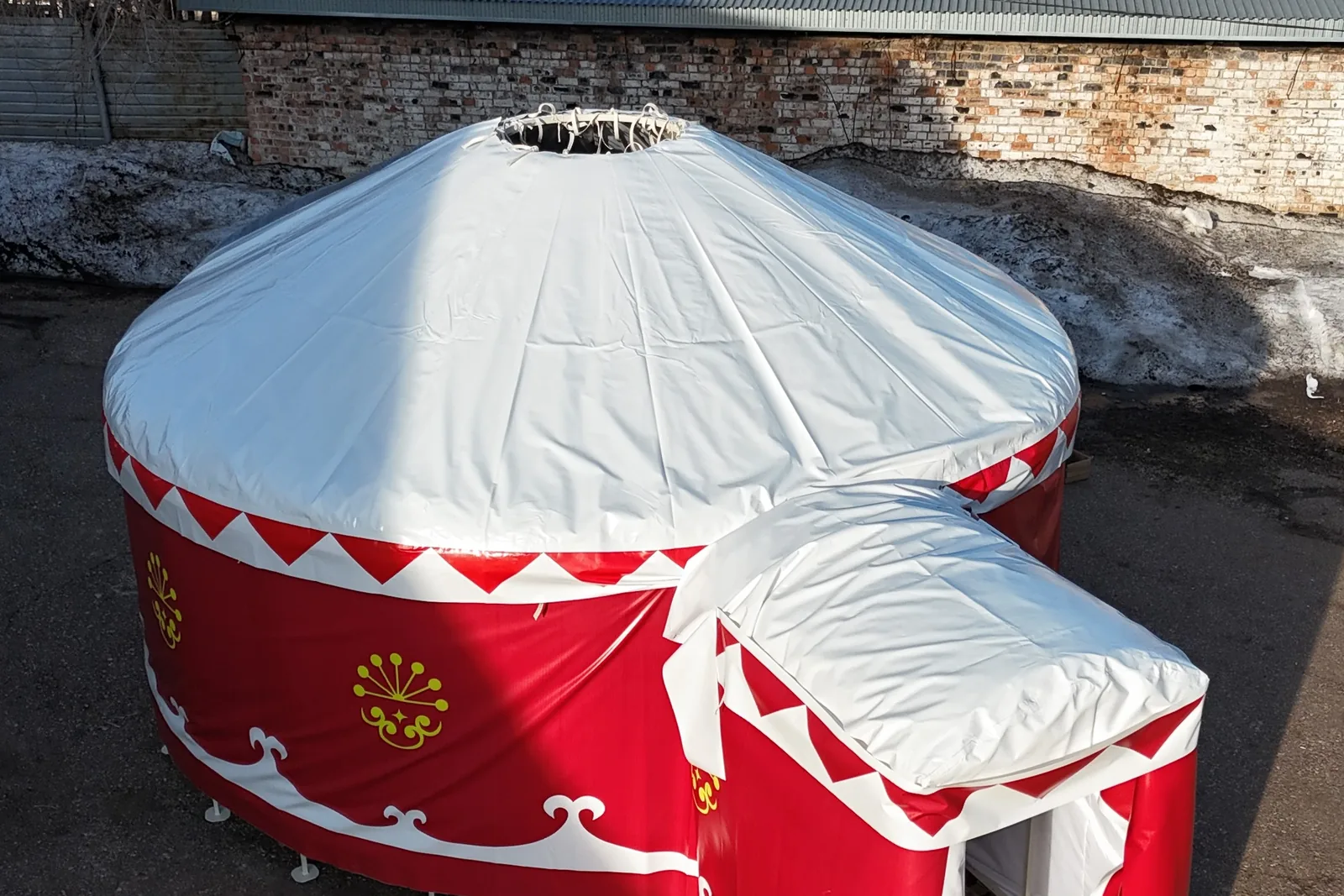 Юрта Башкирии, аэросъёмка