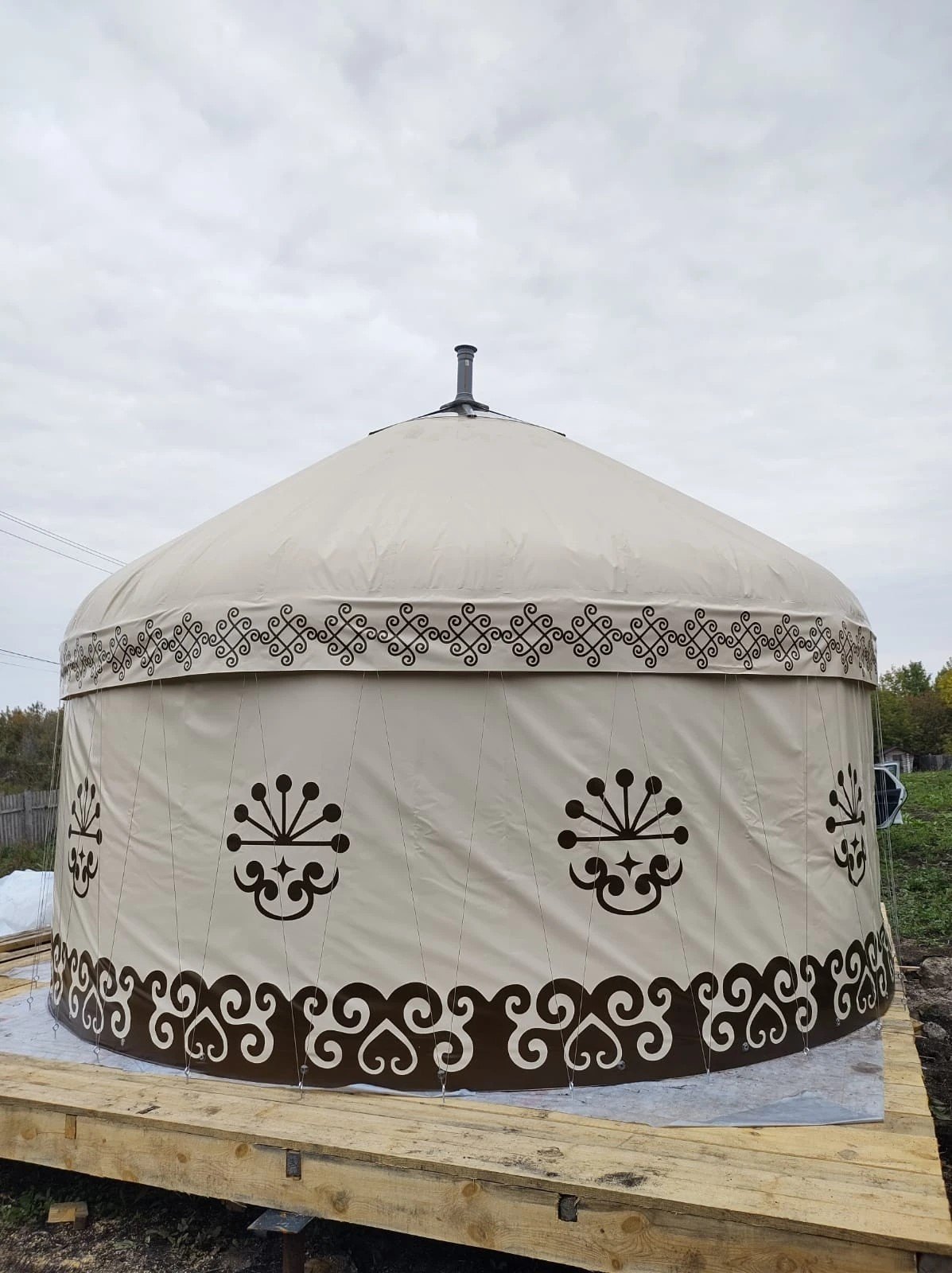 Юрта 5 м, круглогодичная
