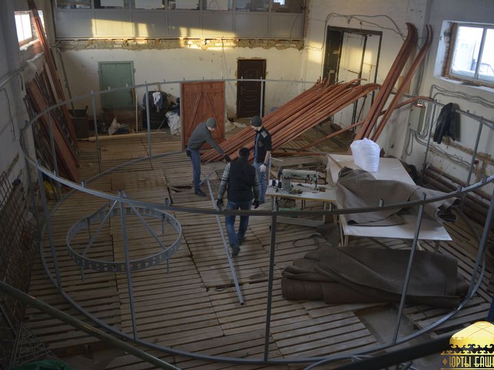 Юрта по заказу Газпрома