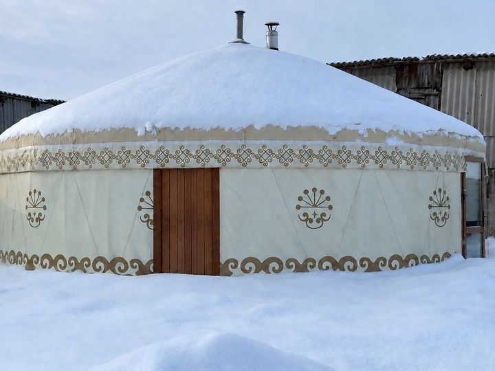 Юрта 8 м в зимней комплектации